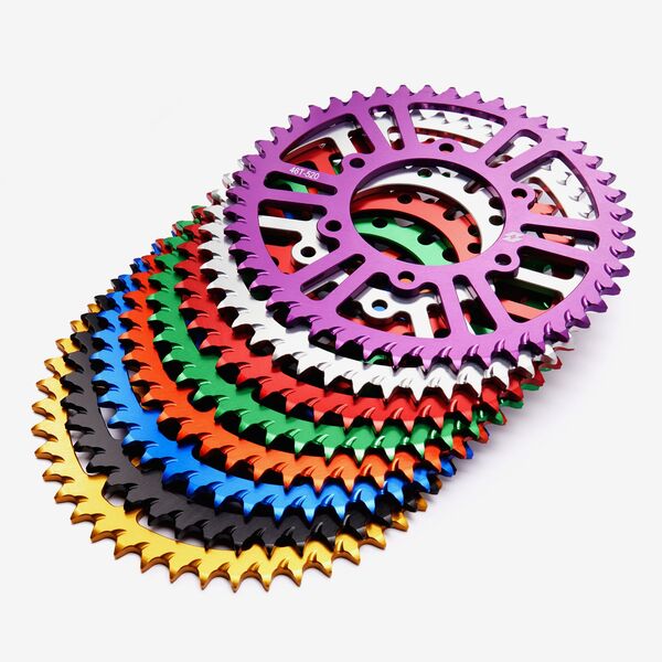 Full-E Charged Rear Sprocket 520-46T for Komodo / Ultra Bee Blue