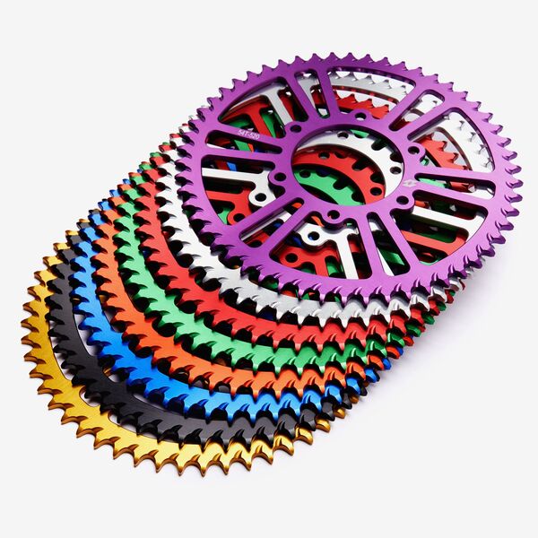 Full-E Charged Rear Sprocket 520-54T for Komodo / Ultra Bee Purple
