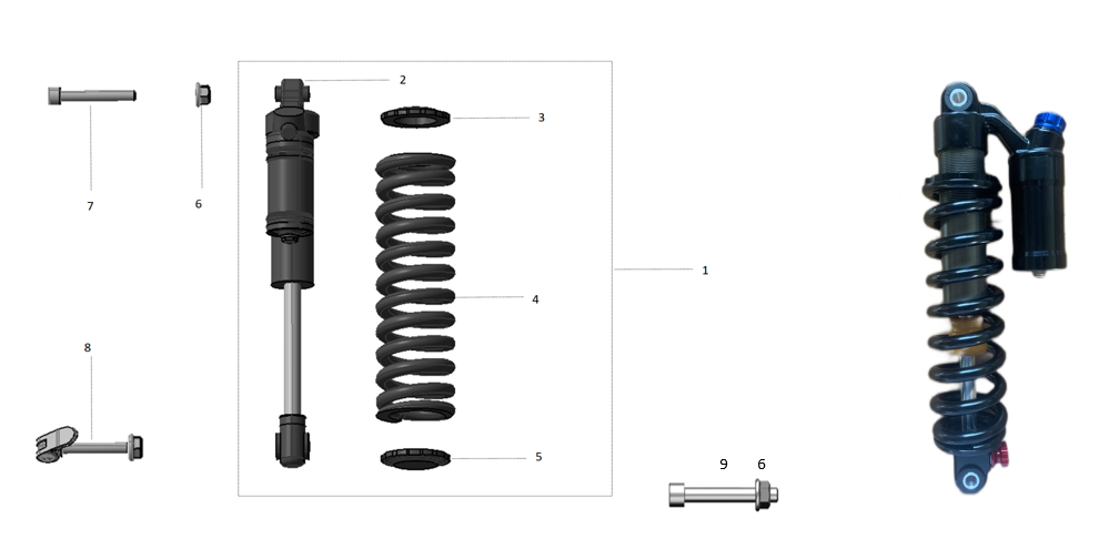 REAR SHOCK ABSORBER