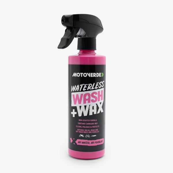 Motoverde Waterless Wash + Wax 500ml for Motorcycle
