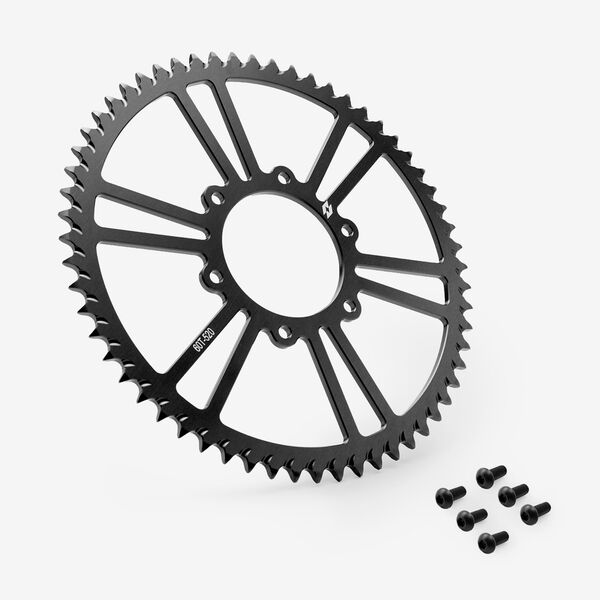 Full-E Charged Rear Sprocket 520-60T for Komodo Black